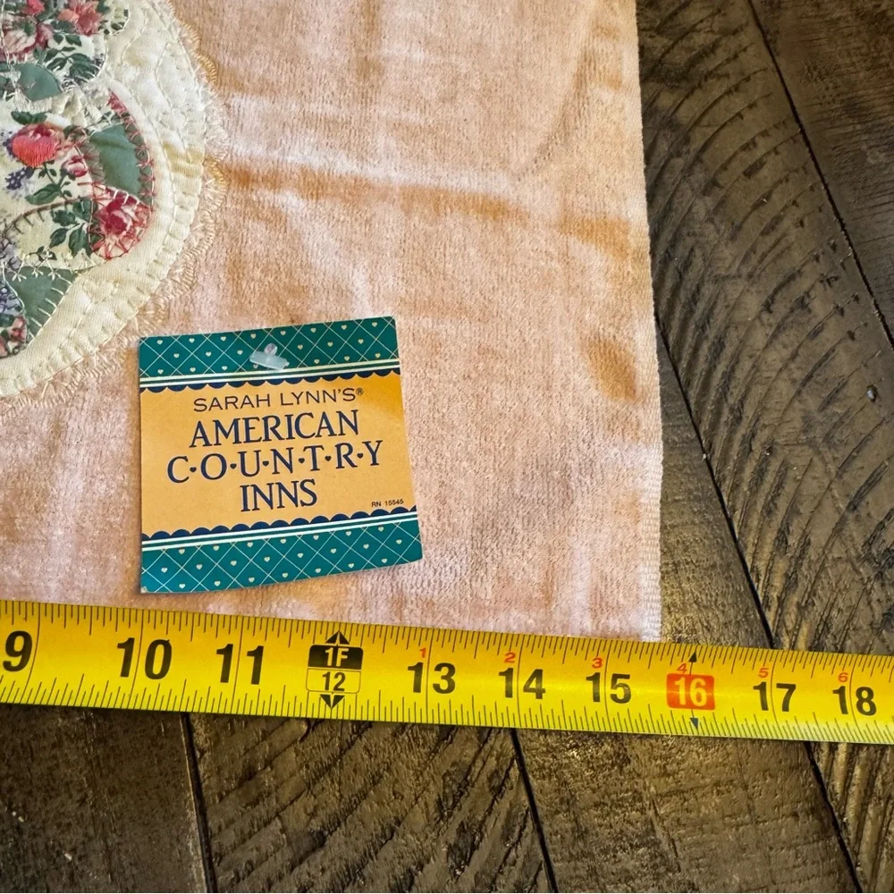 Vintage Sarah Lynn's American Country Inns Towels‎ Bears Applique Set Of 3  New